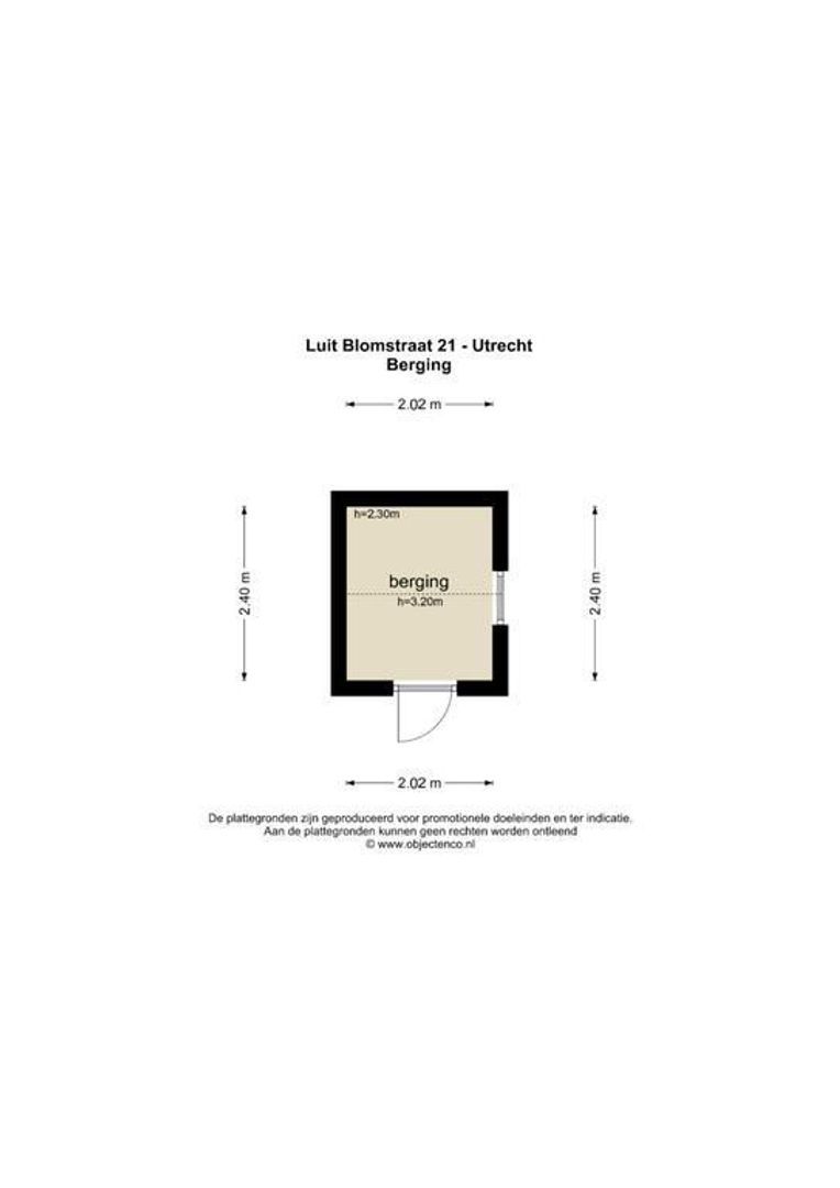 Luit Blomstraat 21, Utrecht plattegrond-37