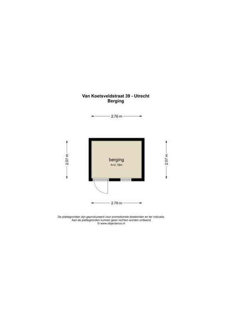 Van Koetsveldstraat 39, Utrecht plattegrond-30
