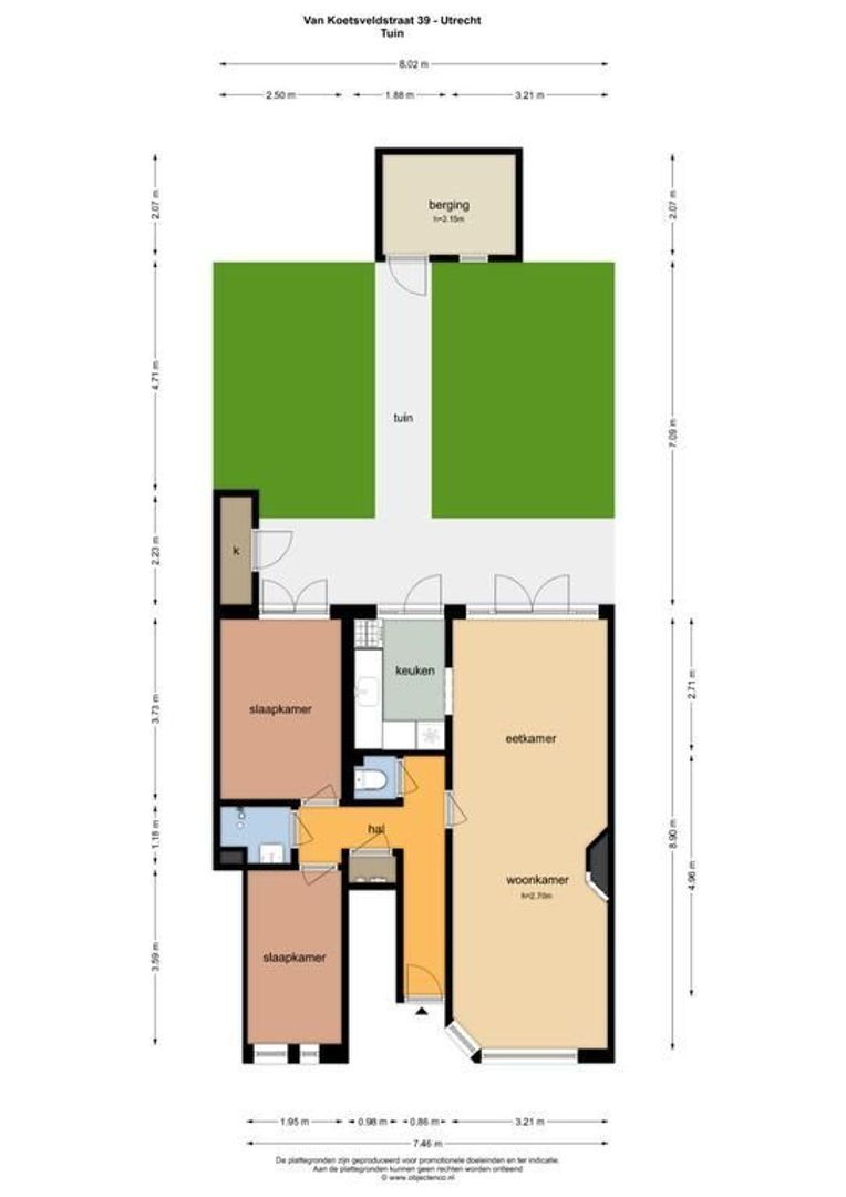 Van Koetsveldstraat 39, Utrecht plattegrond-30