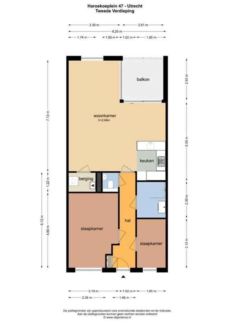 Haroekoeplein 47, Utrecht plattegrond-34