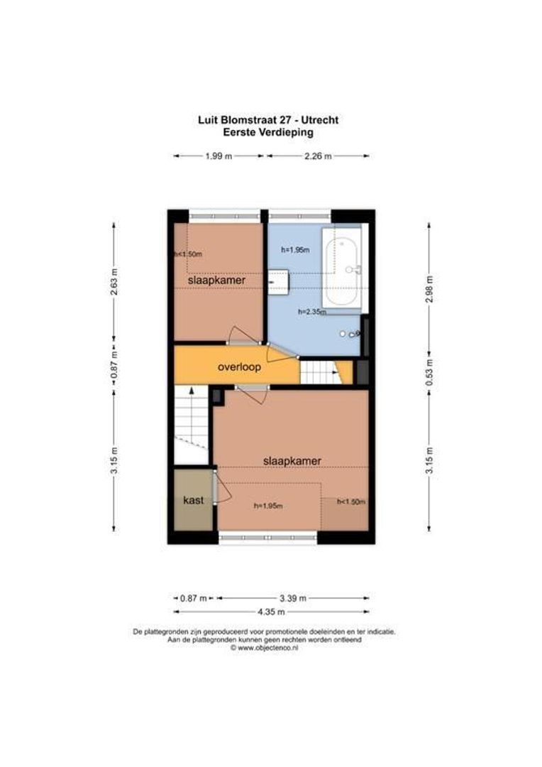Luit Blomstraat 27, Utrecht plattegrond-42