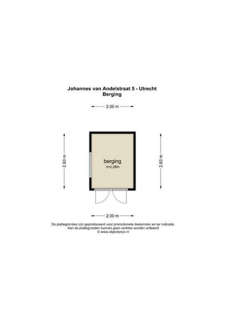 Johannes van Andelstraat 5, Utrecht plattegrond-29