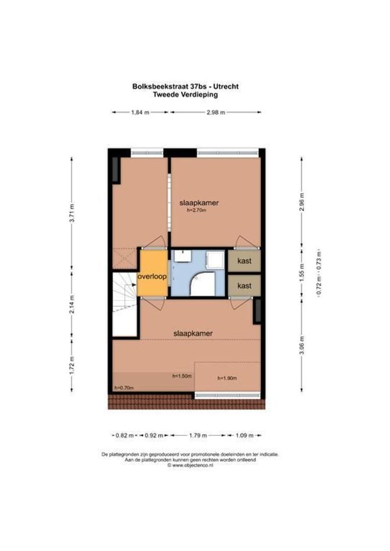 Bolksbeekstraat 37 BS, Utrecht plattegrond-47
