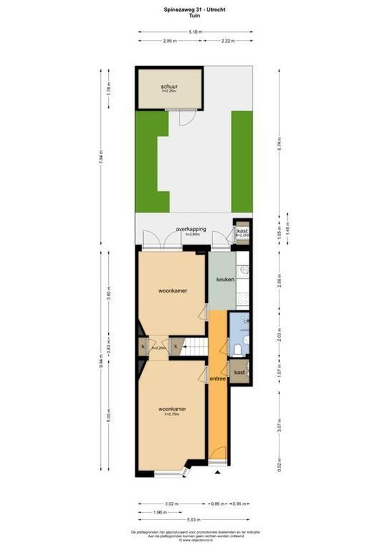 Spinozaweg 31, Utrecht plattegrond-34