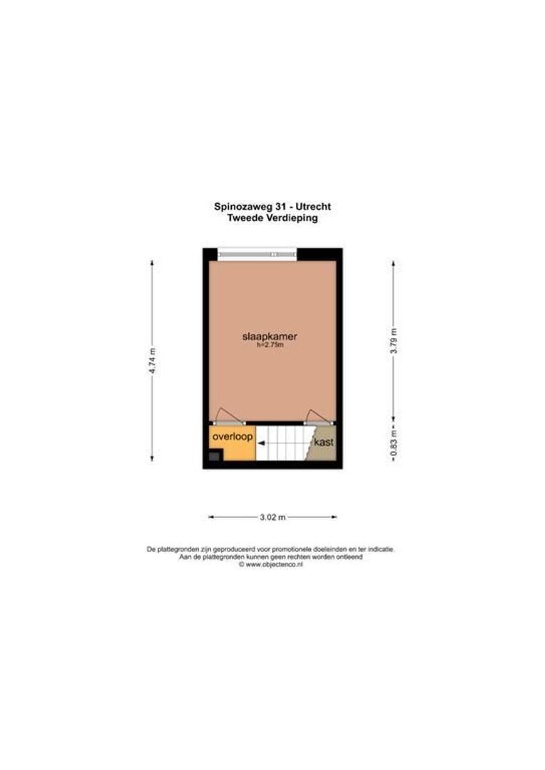 Spinozaweg 31, Utrecht plattegrond-34