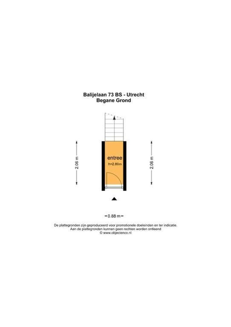 Balijelaan 73 BS, Utrecht plattegrond-39