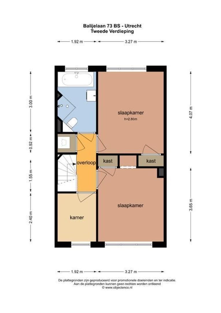 Balijelaan 73 BS, Utrecht plattegrond-39