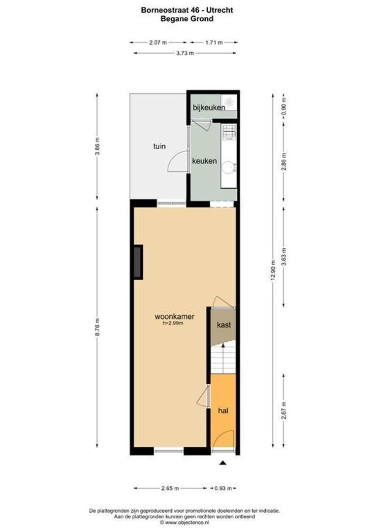 Borneostraat 46, Utrecht plattegrond-44