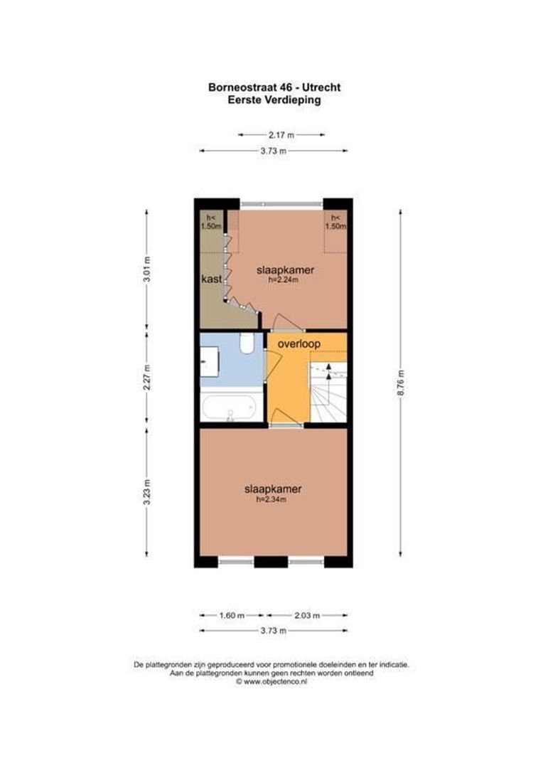 Borneostraat 46, Utrecht plattegrond-44
