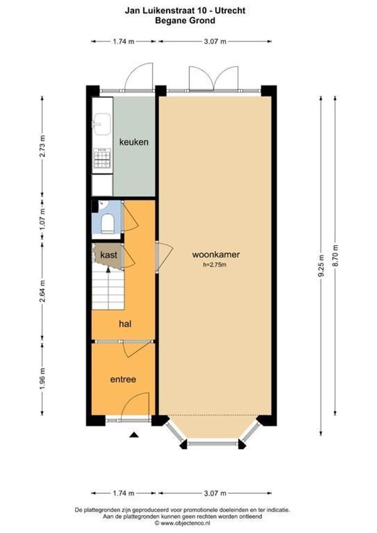 Jan Luykenstraat 10, Utrecht plattegrond-44