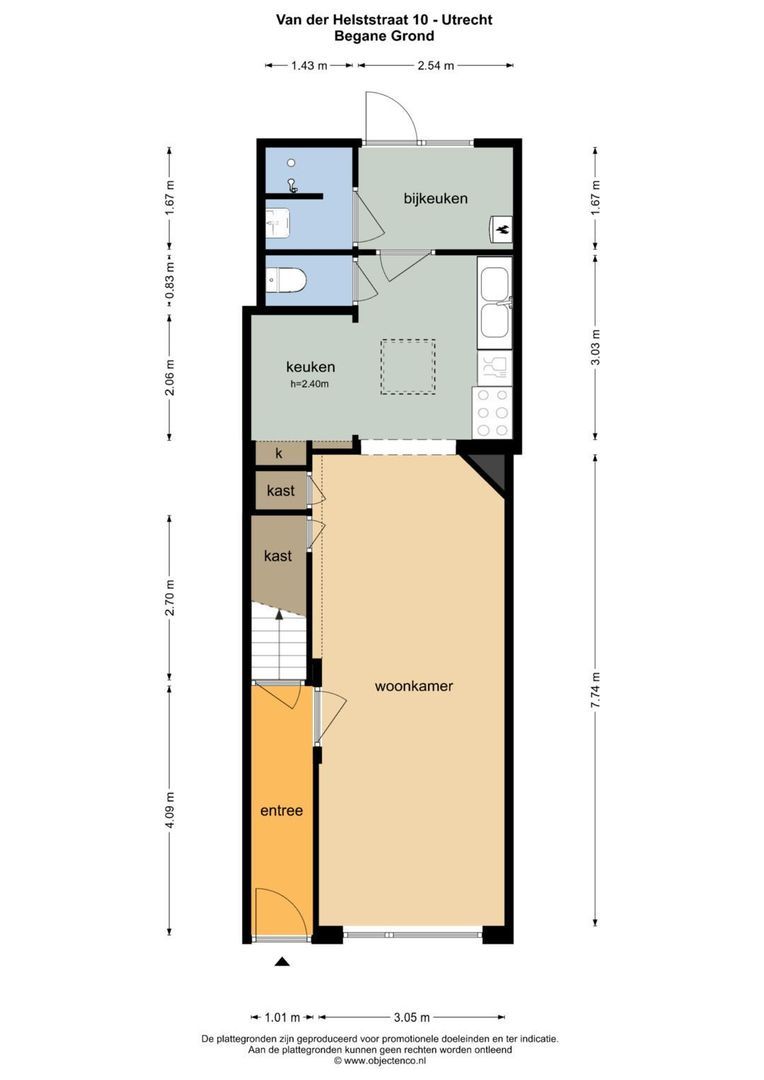 Van der Helststraat 10, Utrecht plattegrond-32
