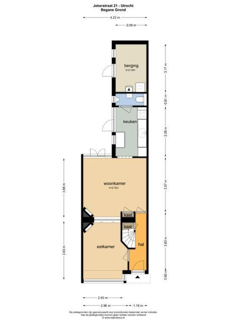 Jekerstraat 21, Utrecht plattegrond-51
