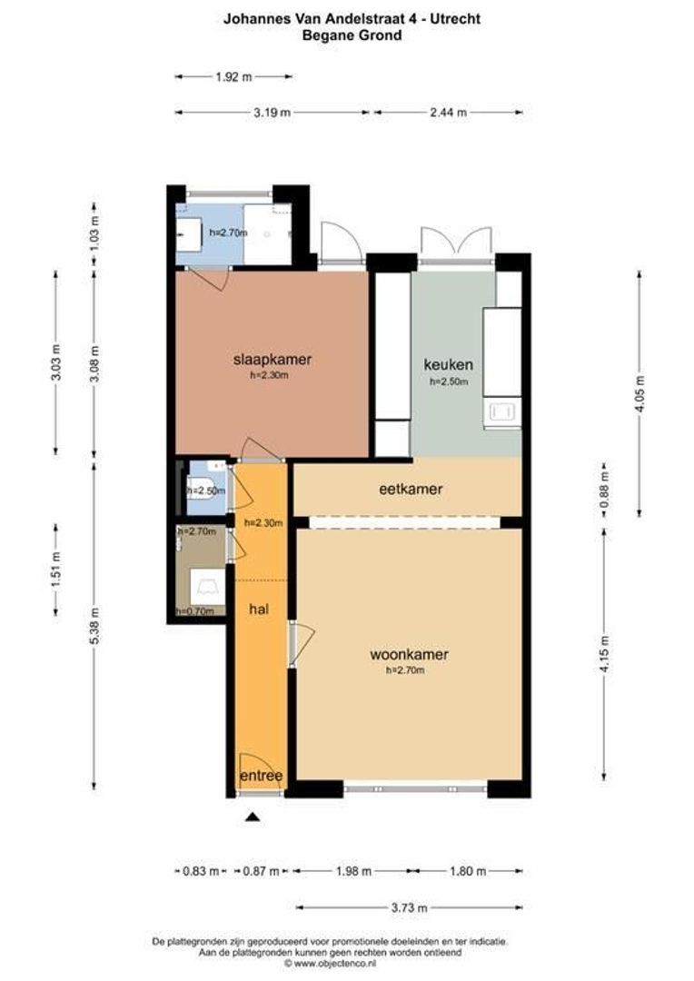 Johannes van Andelstraat 4, Utrecht plattegrond-26