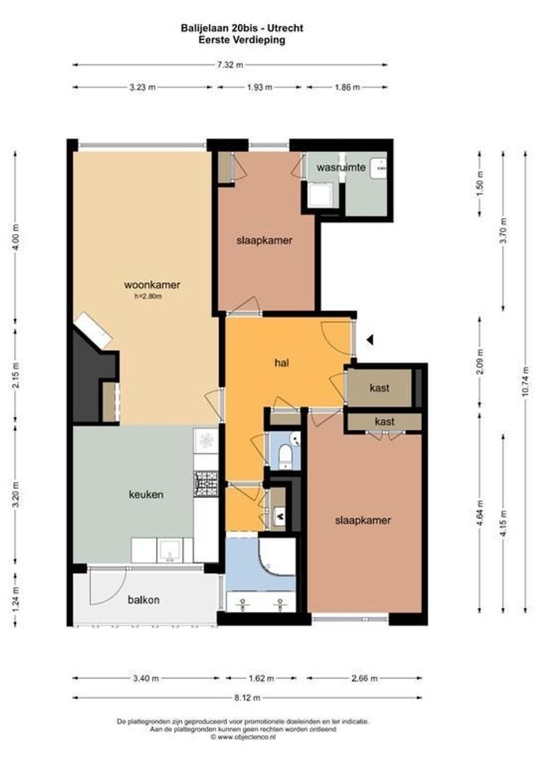 Balijelaan 20 BS, Utrecht plattegrond-29