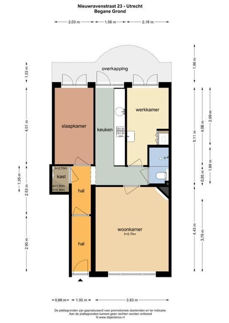 Nieuwravenstraat 23, Utrecht plattegrond-38