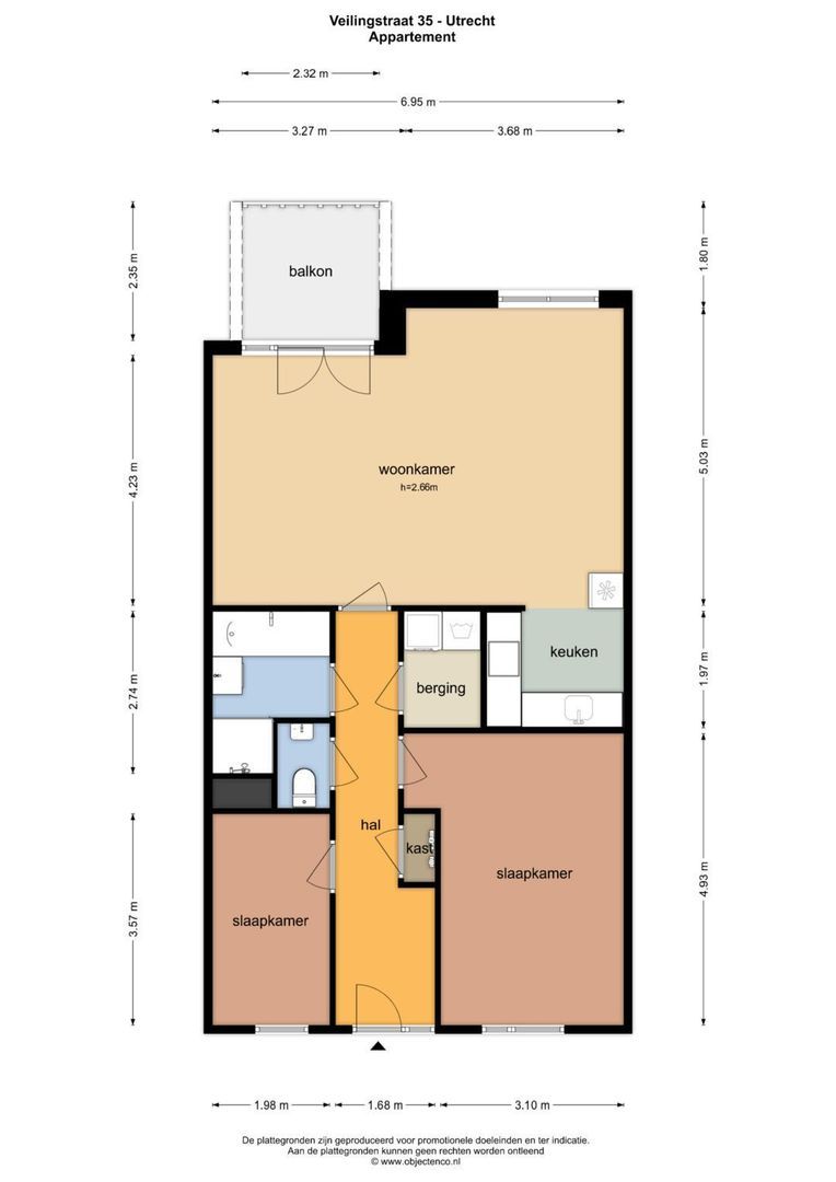 Veilingstraat 35, Utrecht plattegrond-38