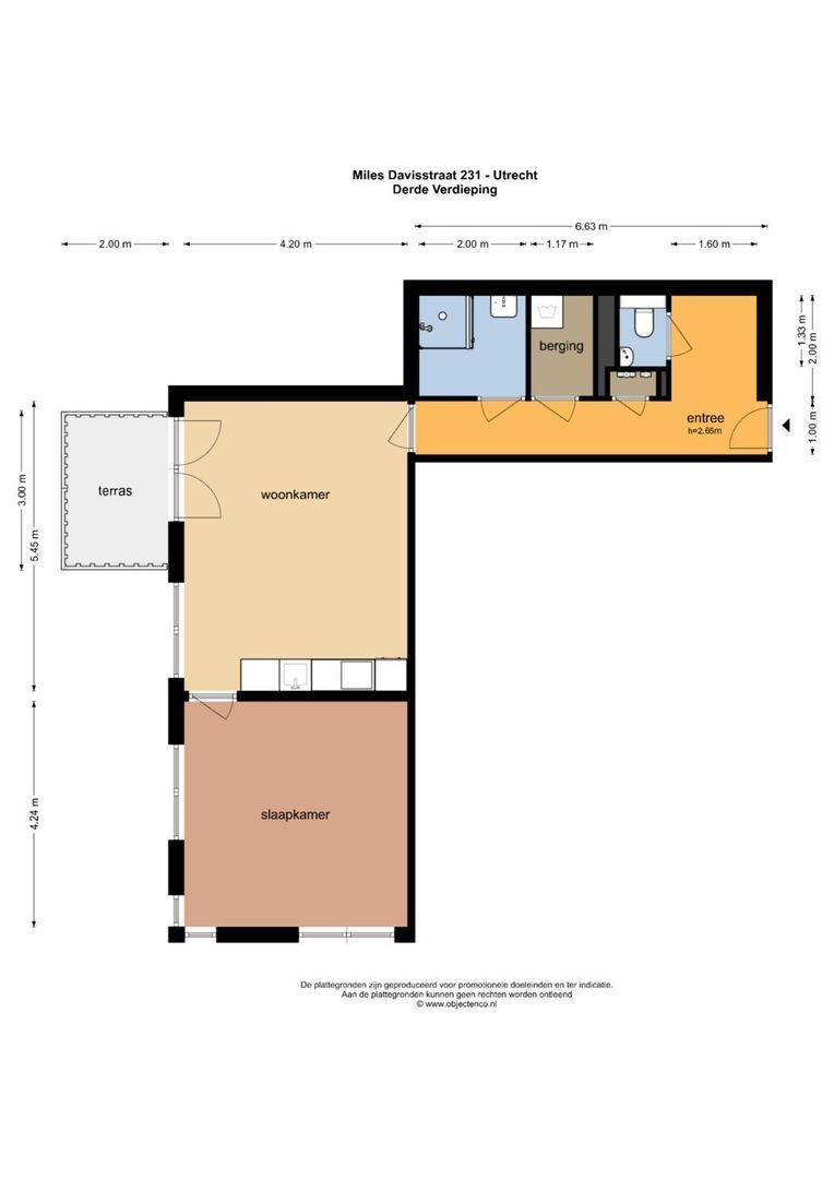Miles Davisstraat 231, Utrecht plattegrond-34