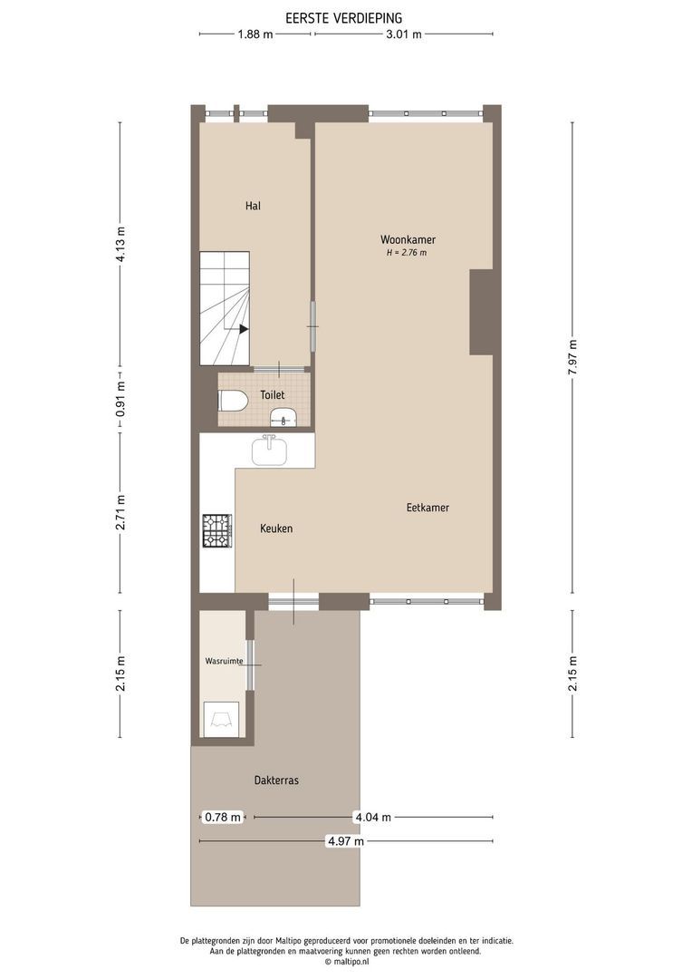 Bolksbeekstraat 43 BS, Utrecht plattegrond-37