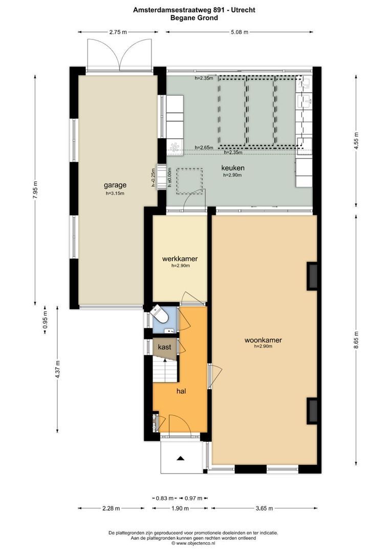Amsterdamsestraatweg 891, Utrecht plattegrond-50