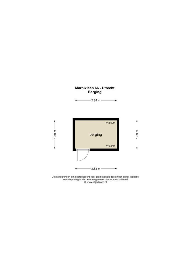 Marnixlaan 66, Utrecht plattegrond-37
