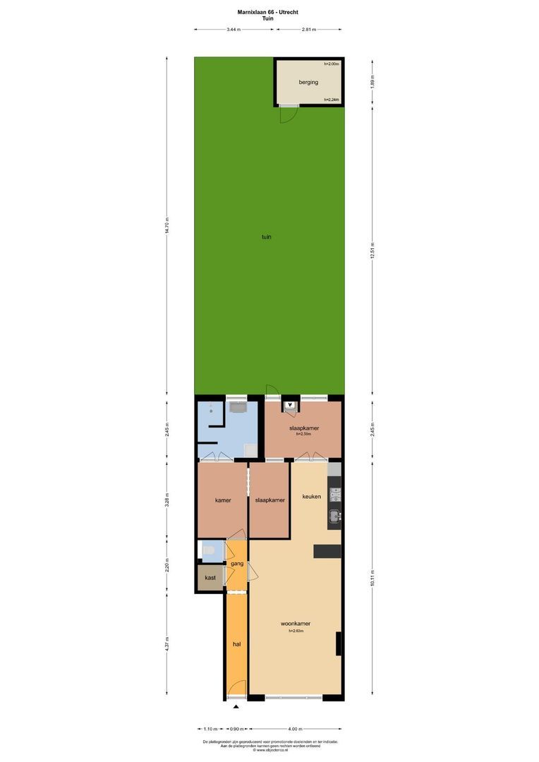 Marnixlaan 66, Utrecht plattegrond-37
