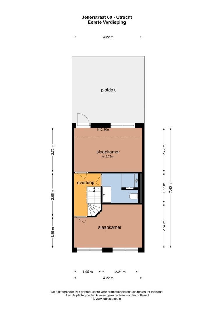Jekerstraat 60, Utrecht plattegrond-47