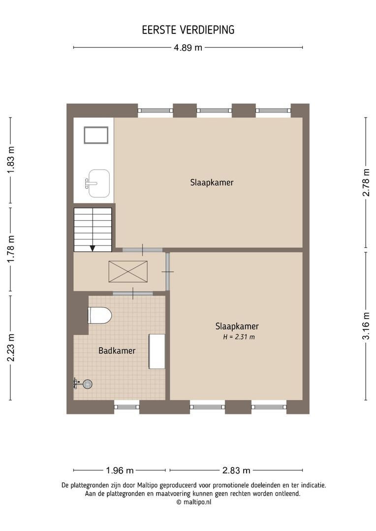Houtstraat 49, Utrecht plattegrond-37