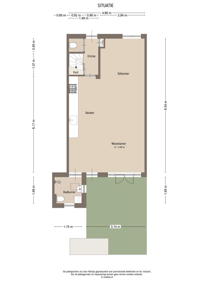 Houtstraat 49, Utrecht plattegrond-37