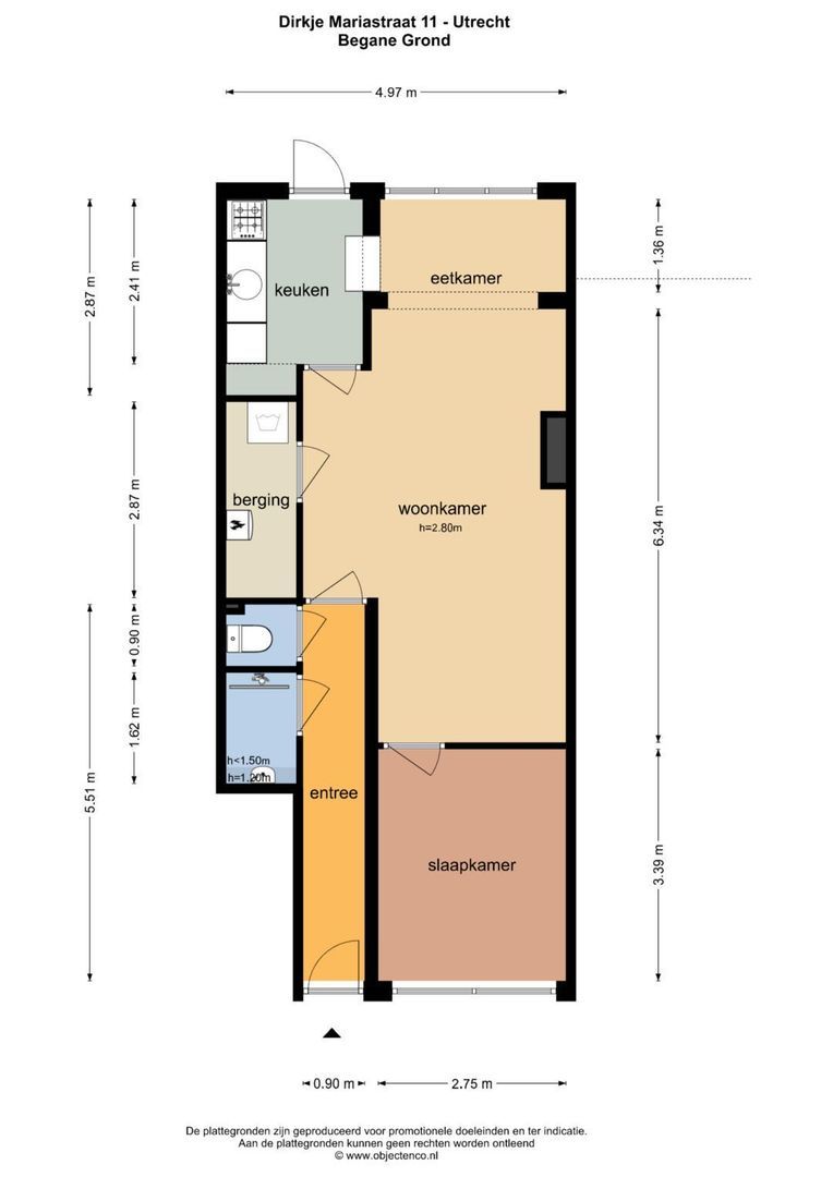 Dirkje Mariastraat 11, Utrecht plattegrond-29
