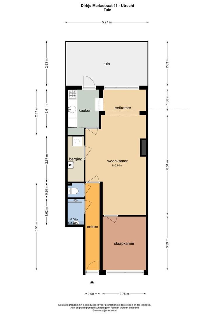 Dirkje Mariastraat 11, Utrecht plattegrond-29
