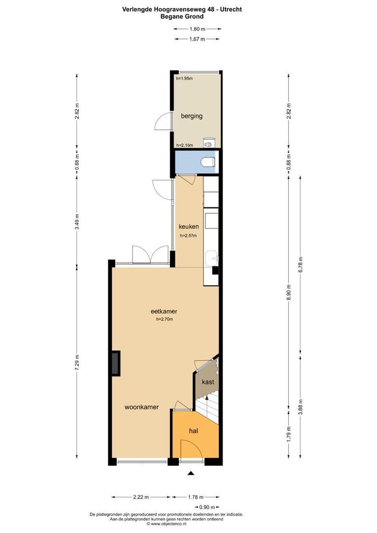 Verlengde Hoogravenseweg 48, Utrecht plattegrond-51