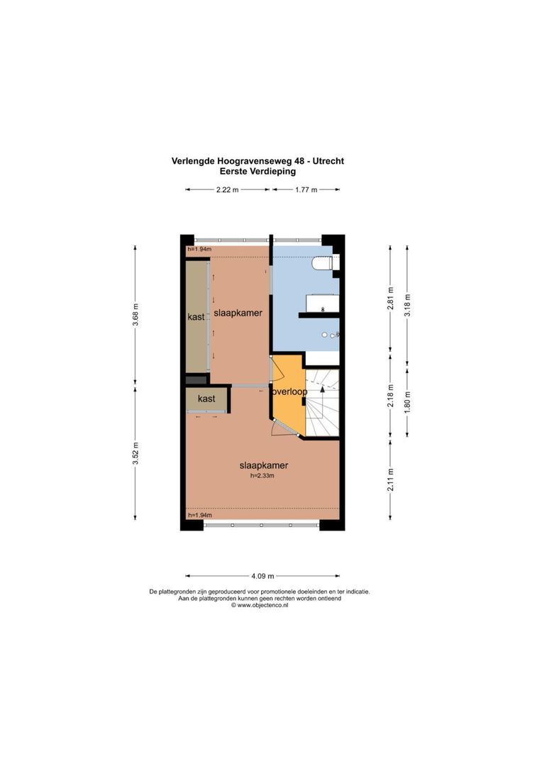 Verlengde Hoogravenseweg 48, Utrecht plattegrond-51