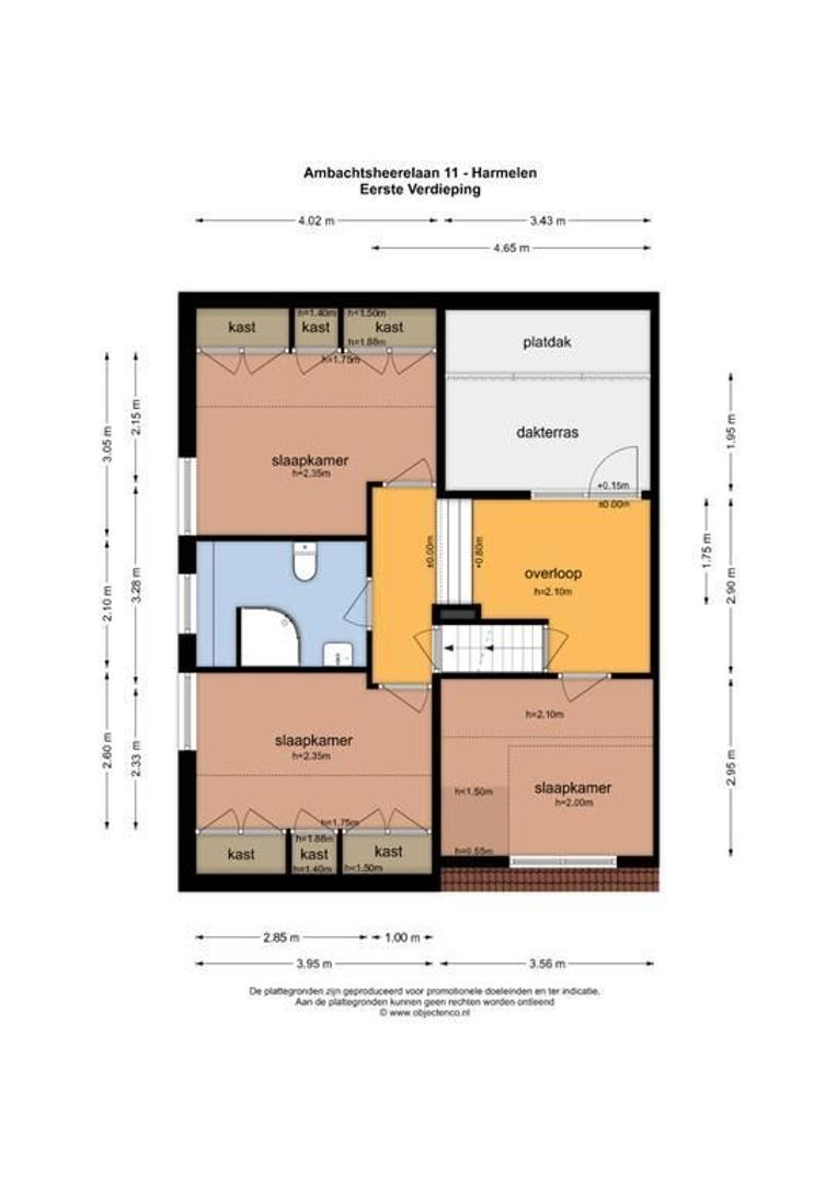 Ambachtsheerelaan 11, Harmelen plattegrond-57