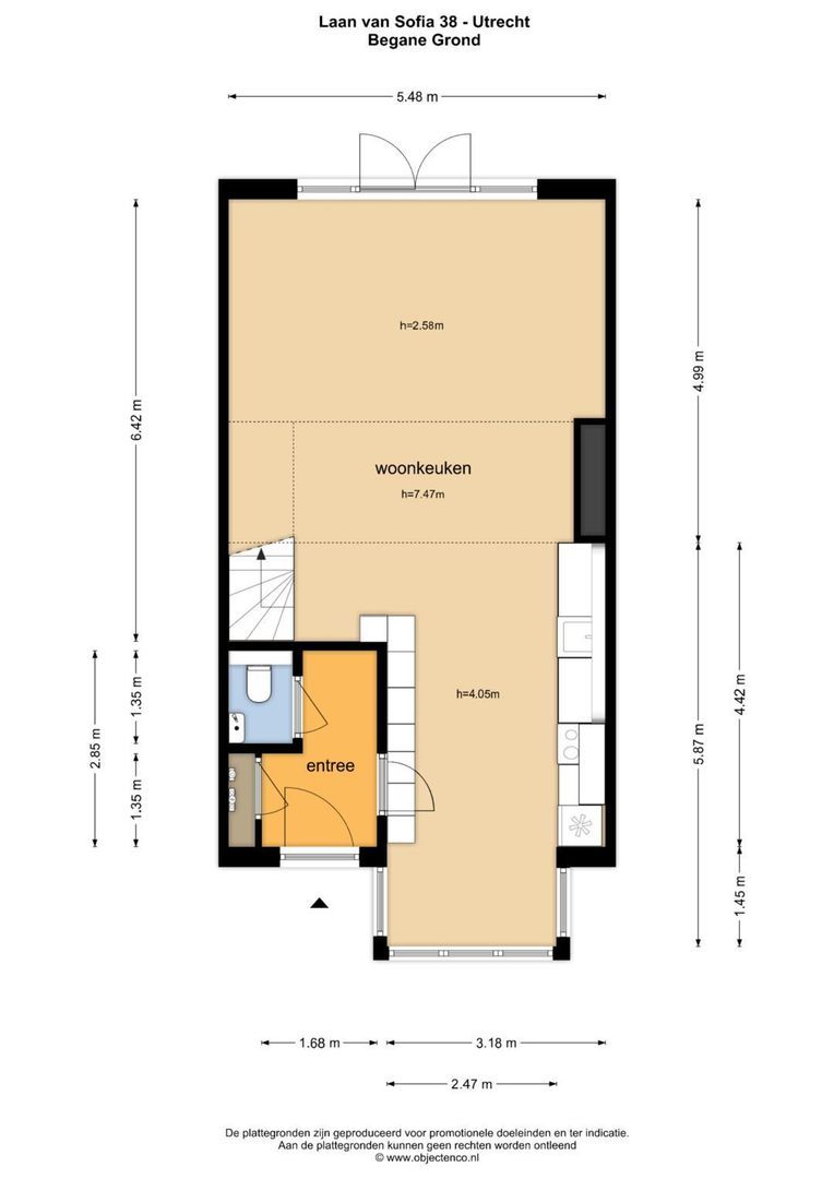 Laan van Sofia 38, Utrecht plattegrond-65