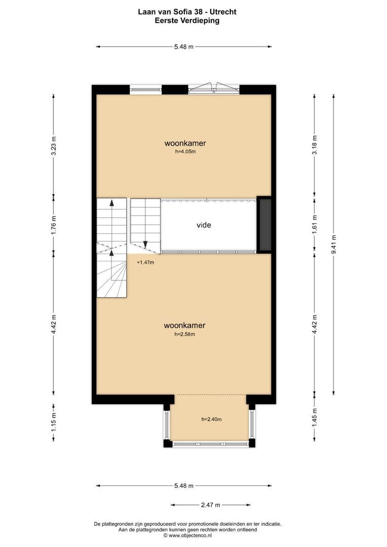 Laan van Sofia 38, Utrecht plattegrond-65