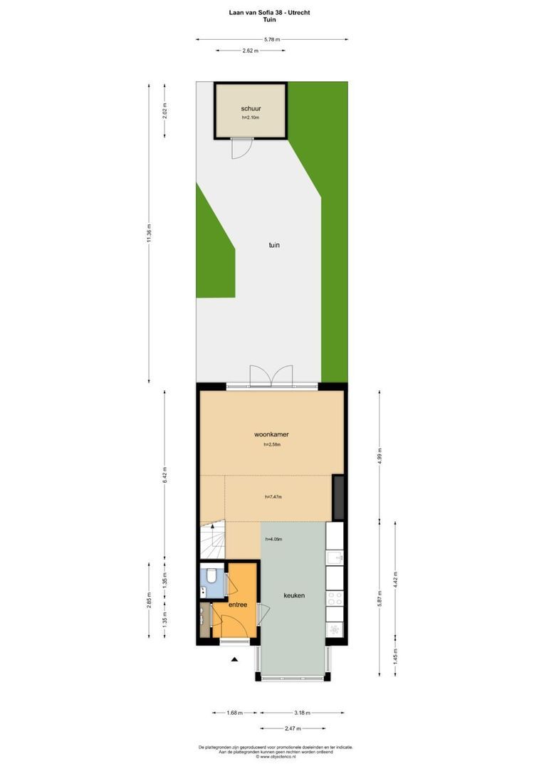 Laan van Sofia 38, Utrecht plattegrond-65