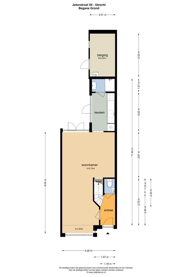 Jekerstraat 54, Utrecht plattegrond-44