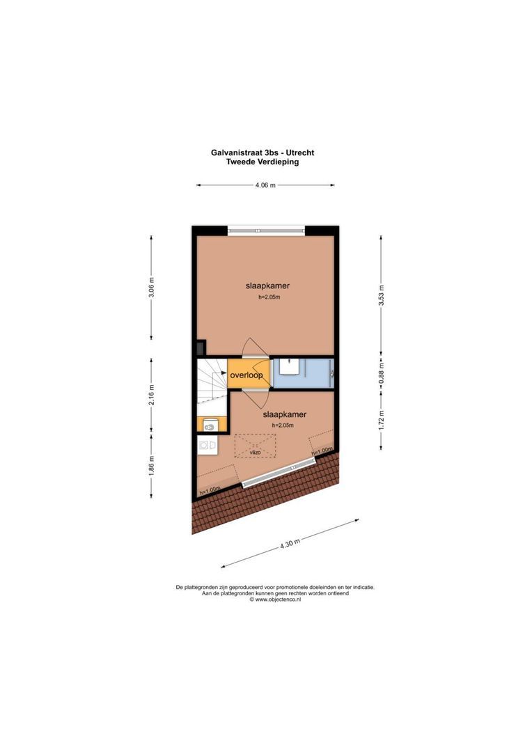 Galvanistraat 3 BS, Utrecht plattegrond-34