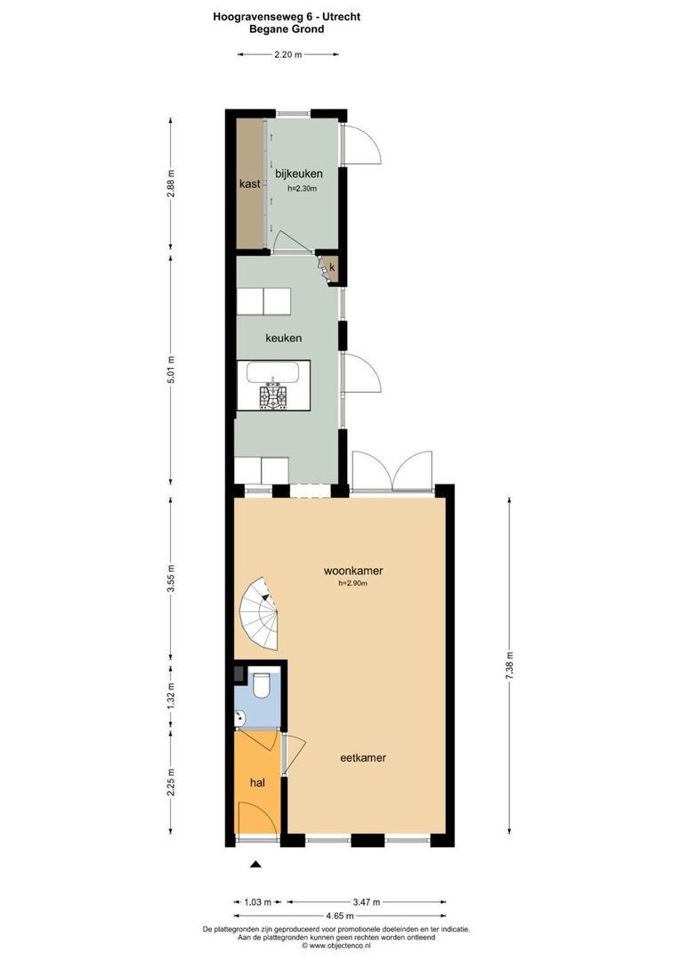 Hoogravenseweg 6, Utrecht plattegrond-51