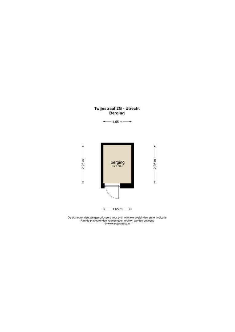 Twijnstraat 2 G, Utrecht plattegrond-38