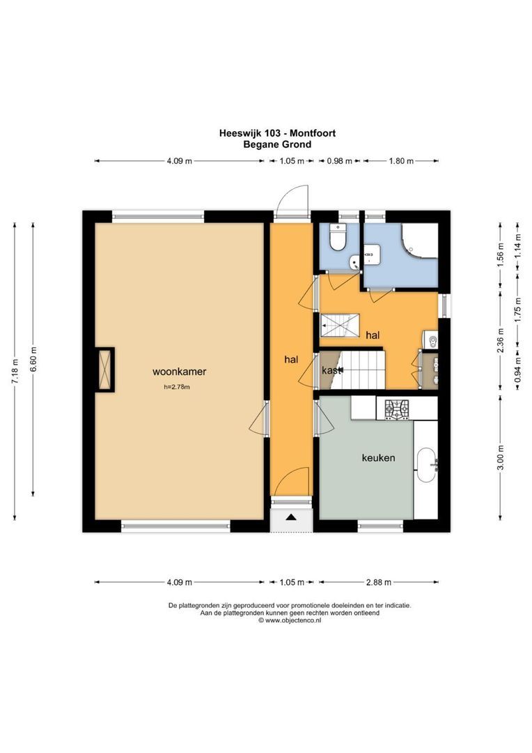 Heeswijk 103, Montfoort plattegrond-59