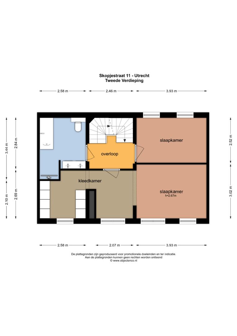 Skopjestraat 11, Utrecht plattegrond-73