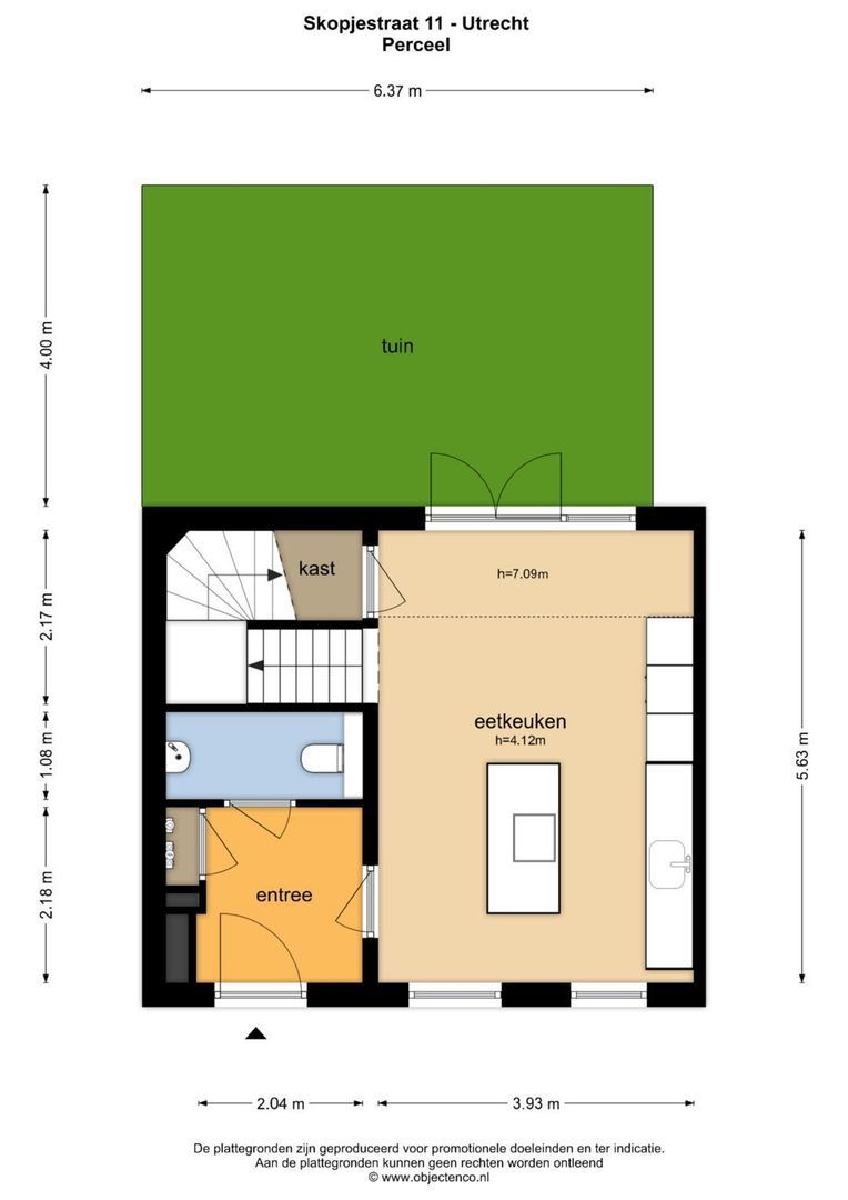 Skopjestraat 11, Utrecht plattegrond-73