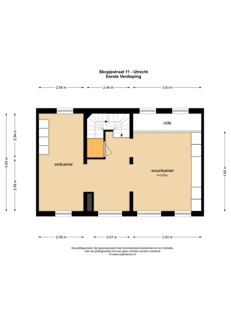 Skopjestraat 11, Utrecht plattegrond-73