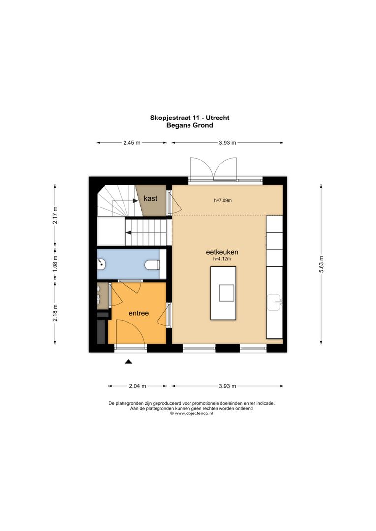 Skopjestraat 11, Utrecht plattegrond-73
