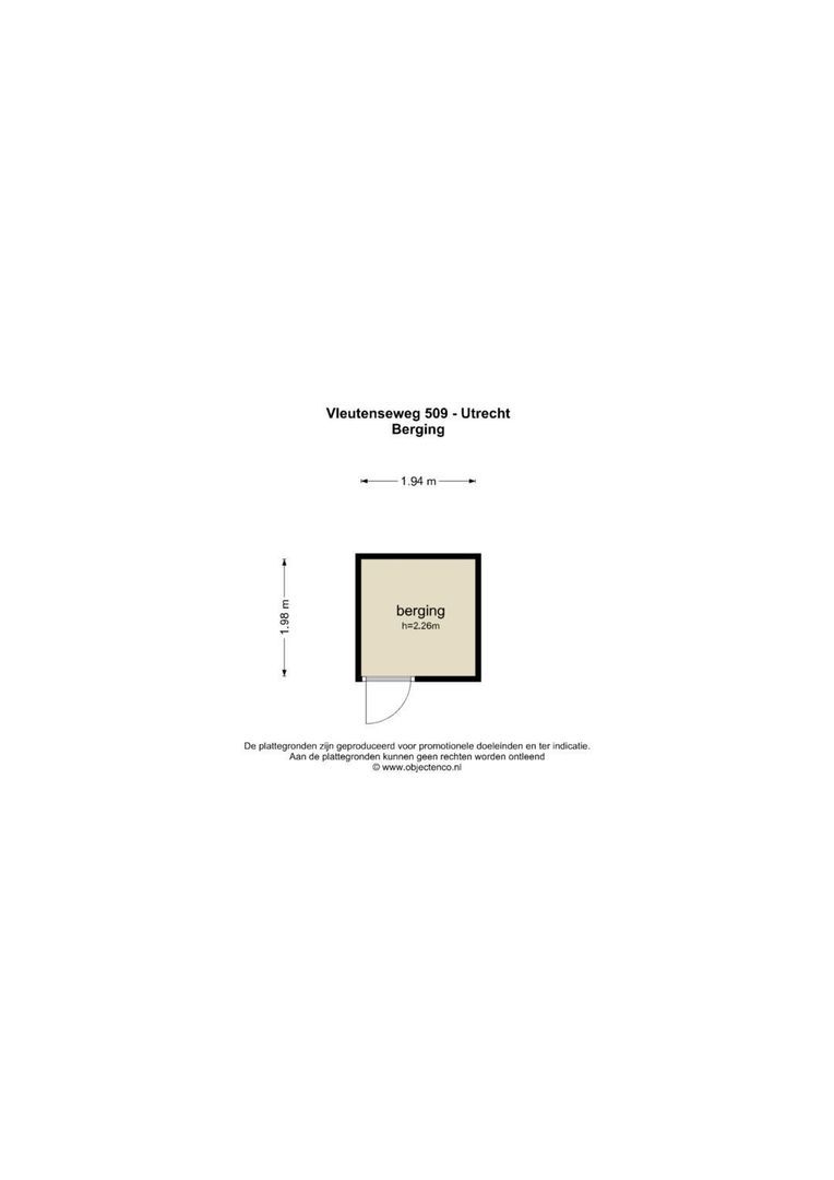 Vleutenseweg 509, Utrecht plattegrond-34