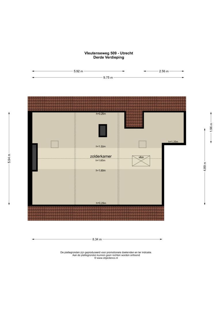 Vleutenseweg 509, Utrecht plattegrond-34