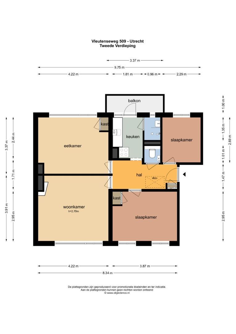 Vleutenseweg 509, Utrecht plattegrond-34