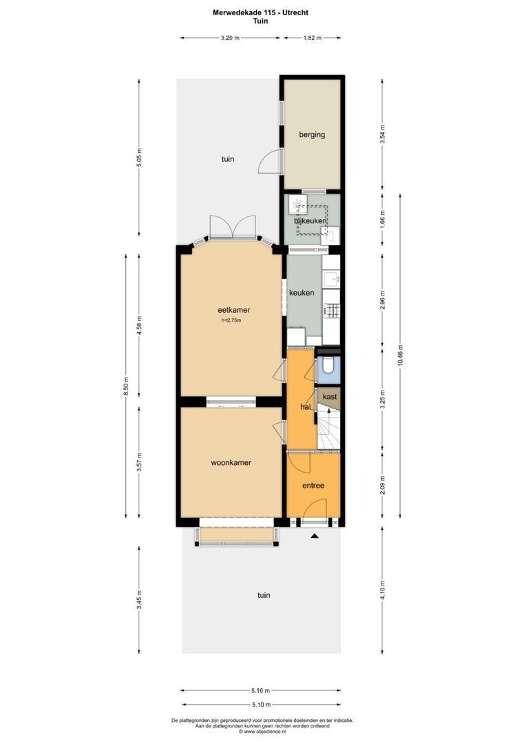 Merwedekade 115, Utrecht plattegrond-54
