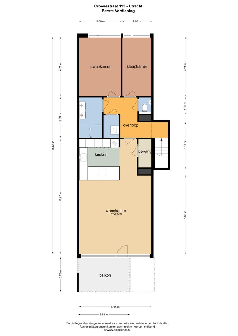 Croesestraat 113, Utrecht plattegrond-38